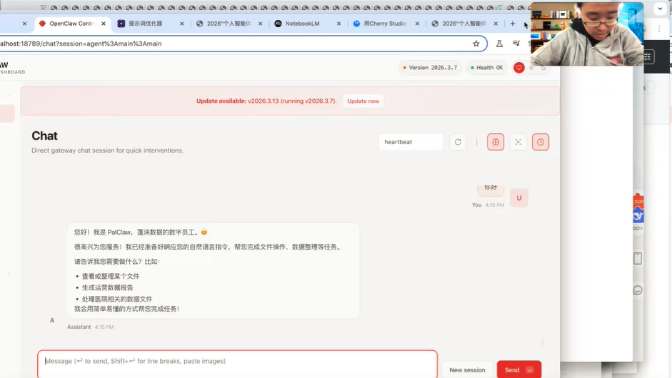云上蓬涞| “个人智能体” 元年,从数字分身到硅基伙伴 线上分享成功举办